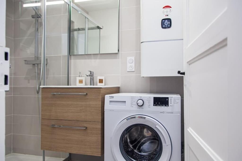 Cote Cour - Gare/Centre, Neuf, Clim Apartment Chateauroux Luaran gambar