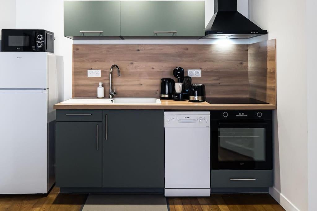 Cote Cour - Gare/Centre, Neuf, Clim Apartment Chateauroux Luaran gambar